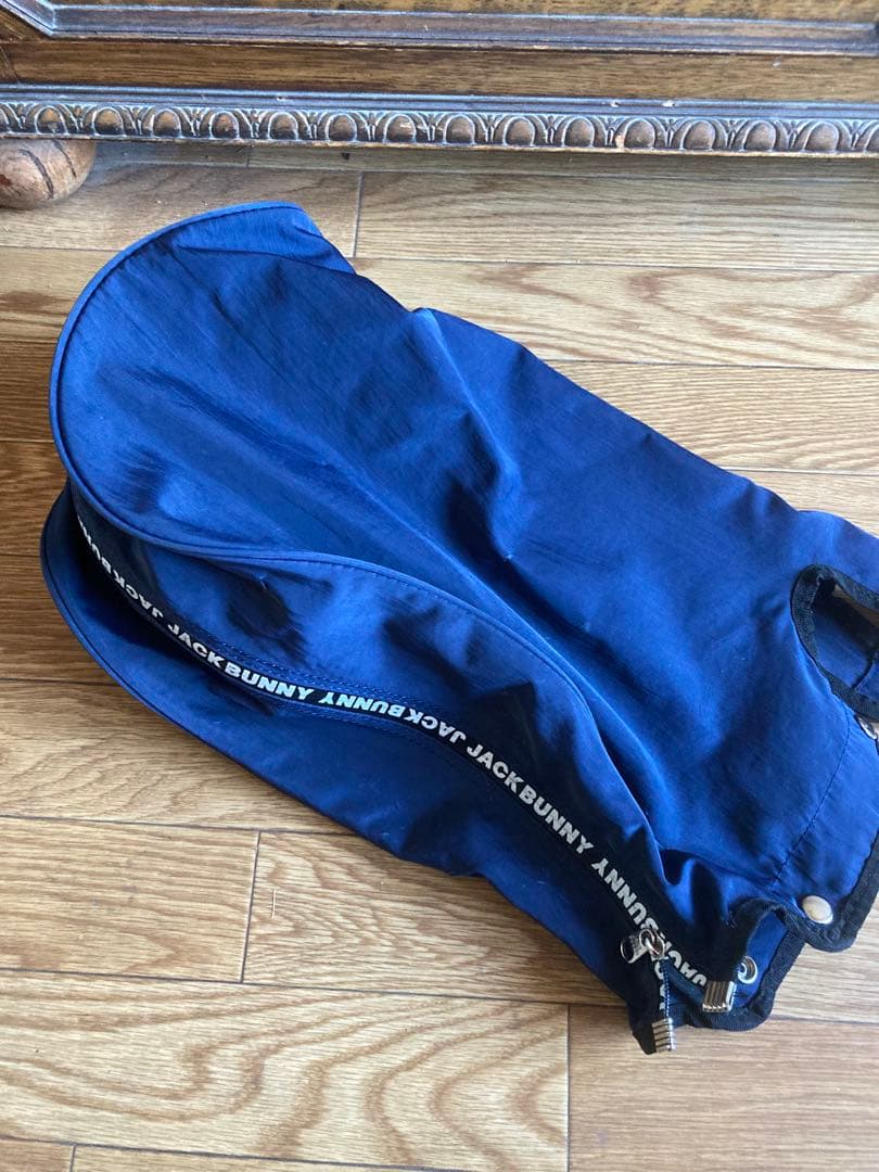 JACK BUNNY!! キャディバッグ ネイビー 7型/スタンド式