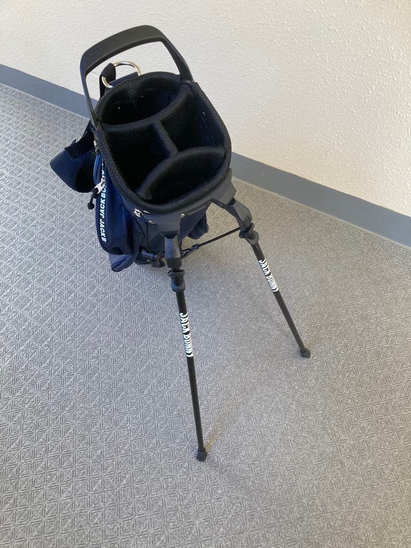 JACK BUNNY!! キャディバッグ ネイビー 7型/スタンド式