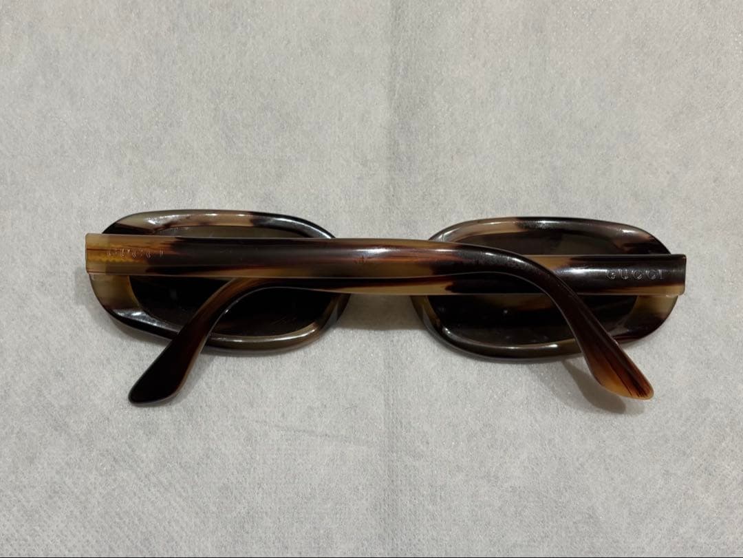 90s gucci サングラス 上杉柊平 氏 着用 モデル 鼈甲 べっ甲 - メルカリ