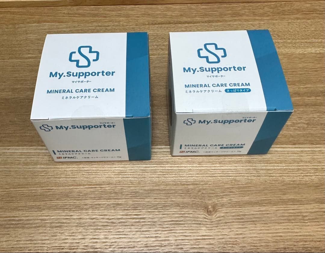 My.Supporter MINERAL CARE CREAM 2個セット - メルカリ