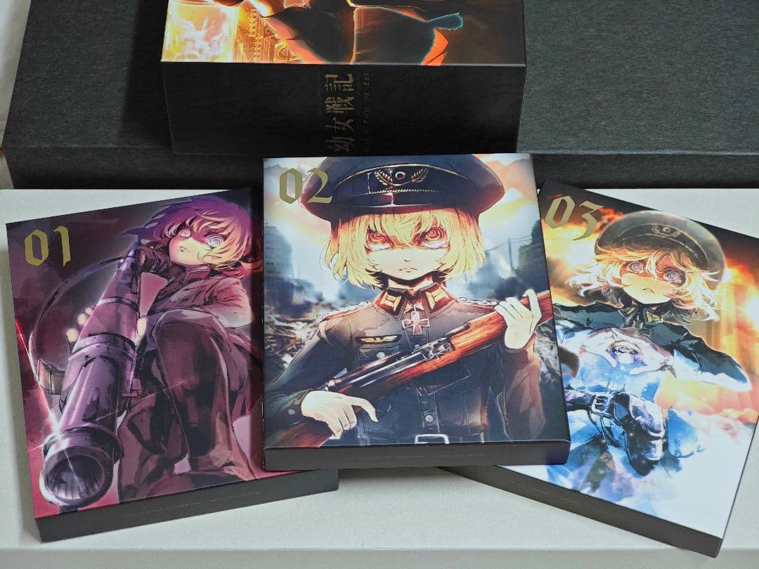 【初回限定版】幼女戦記 Blu-ray 1〜3巻（全12話・全巻収容BOX付き）