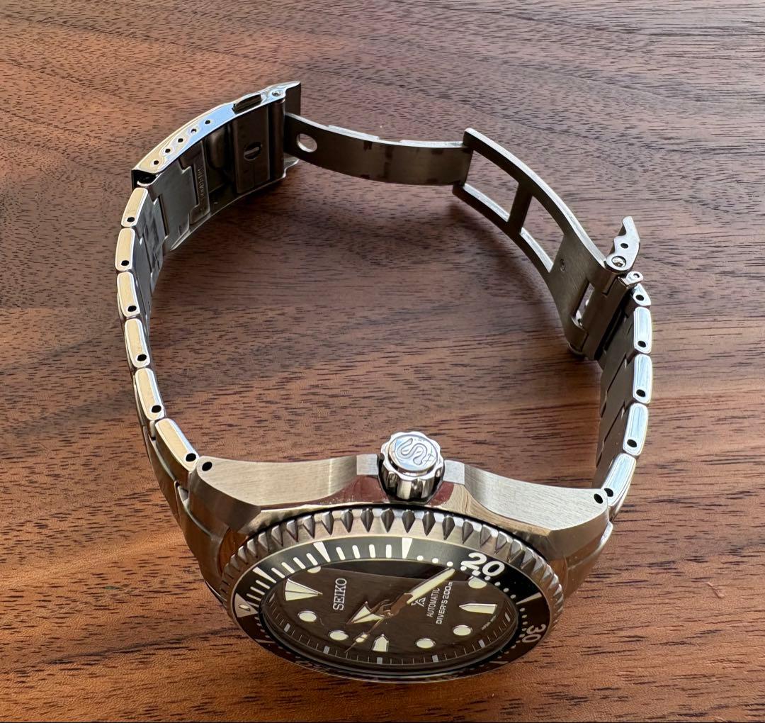 セイコーSBDC029プロスペックスダイバーズショーグン自動巻バックル