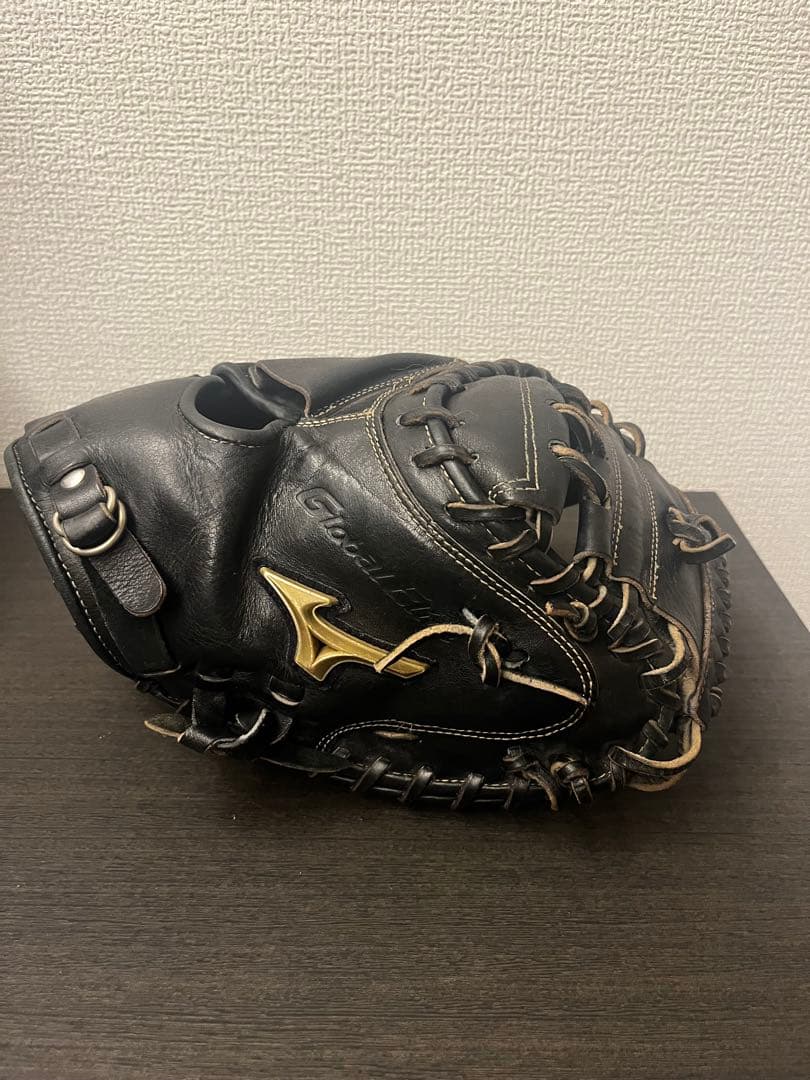 909 ミズノ グローバルエリート 即戦力 軟式キャッチャーミット - メルカリ