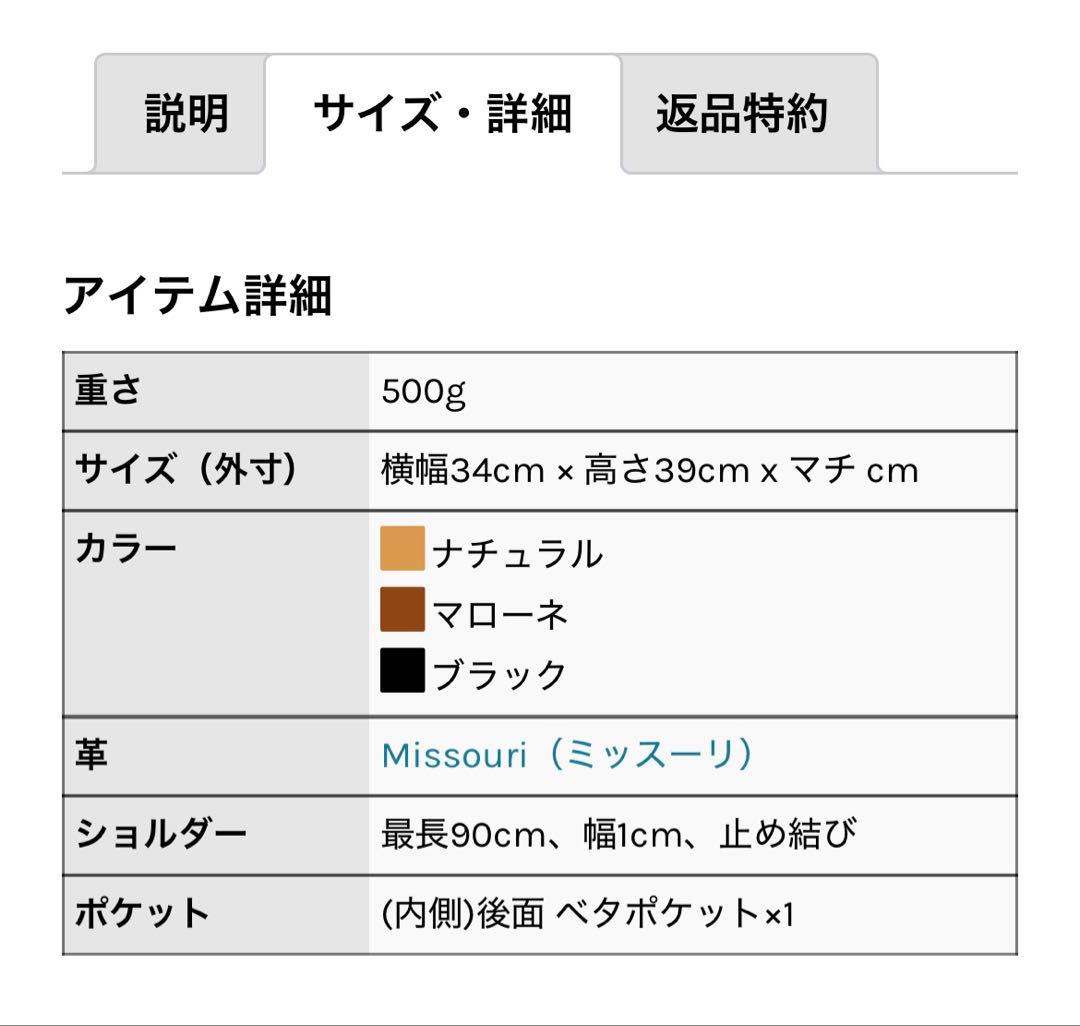 アナロジコ ナップサック　限定フォレストグリーン　未使用