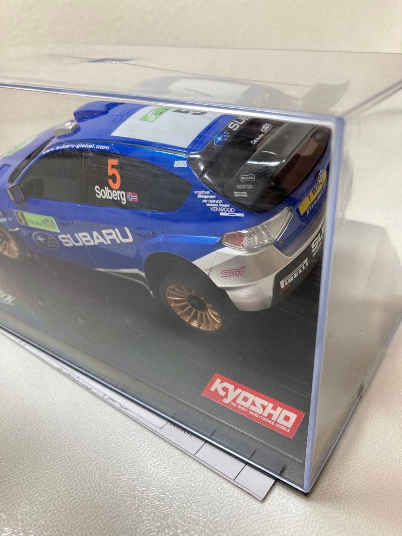 【2台セット 絶版品】京商 Mini-z スバル インプレッサ