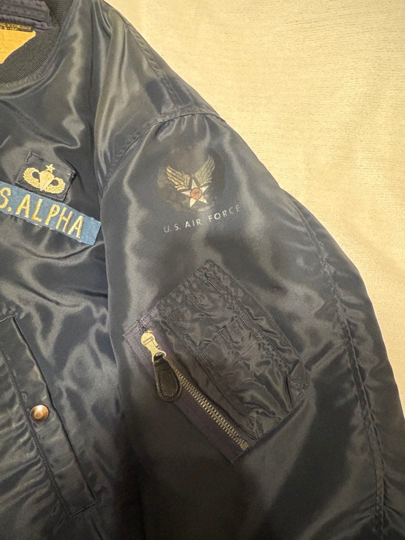 e*s様 バズリクソンズ B15C 60s フライトジャケット 40 NAVY