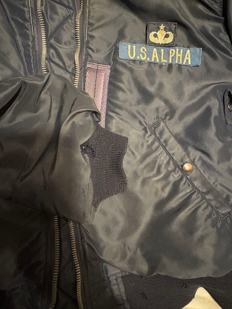 e*s様 バズリクソンズ B15C 60s フライトジャケット 40 NAVY