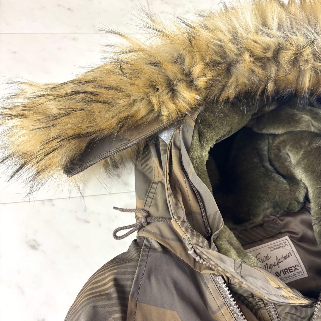 【極美品】アヴィレックス N-3B フライトジャケット モデファイ ハロ L