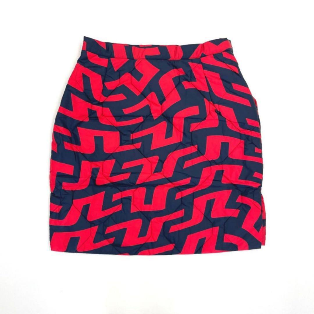 新品】リンドバーグJ.LINDEBERG/ キルティングダウンスカート/総柄