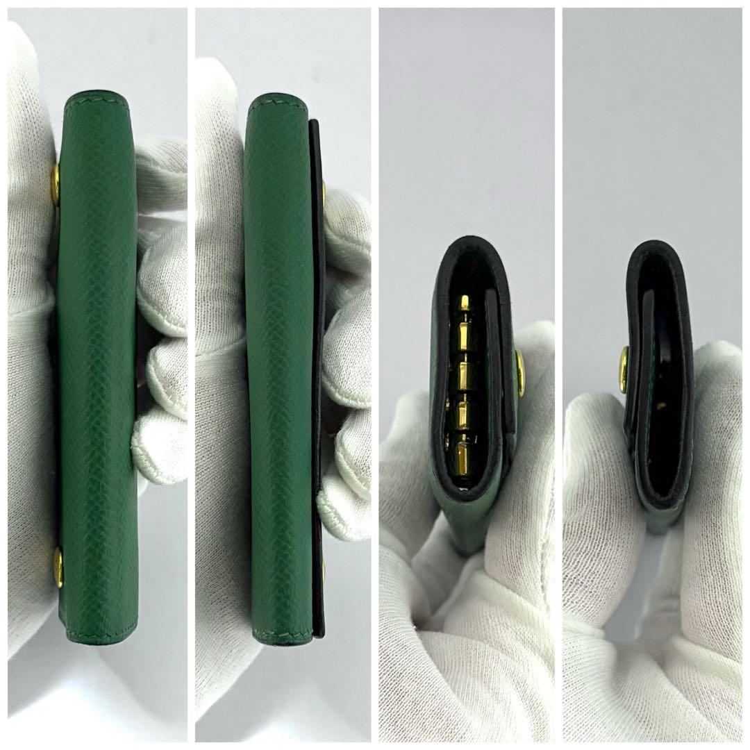 お年玉セール‼️【入手困難‼️レアカラー‼️エルメス　キーケース　4連　エテュイクレ