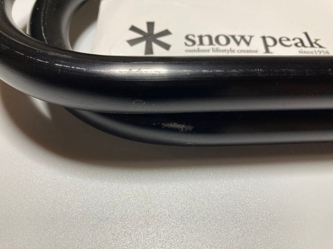 『廃盤品、超レア品』スノーピーク　ガーデンFDチェア　ブラック