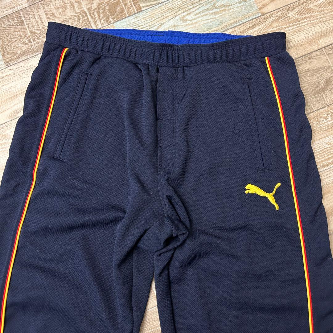 PUMA プーマ ジャージ セットアップ トラックジャケット レトロ L 紺