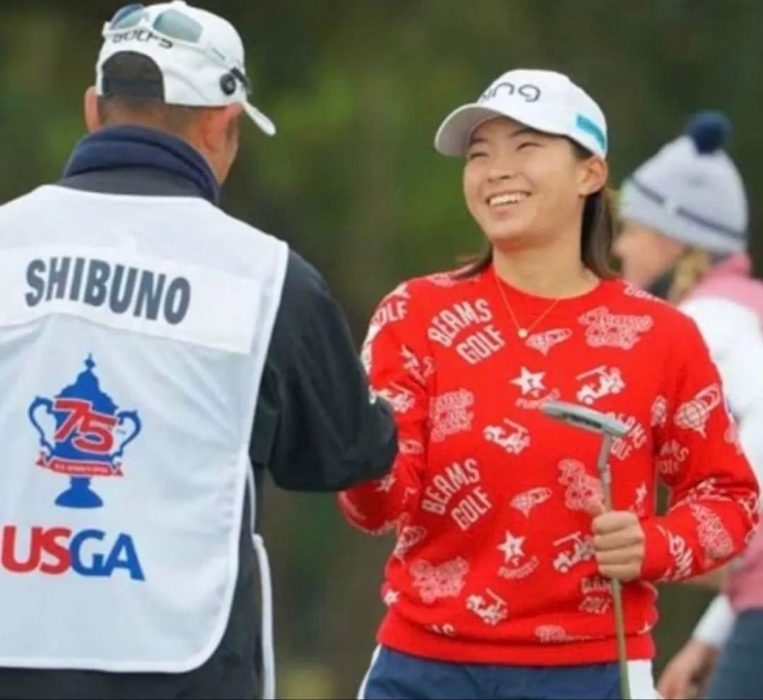 新品タグ付き】ビームスゴルフ マルチロゴニットスカート 防風