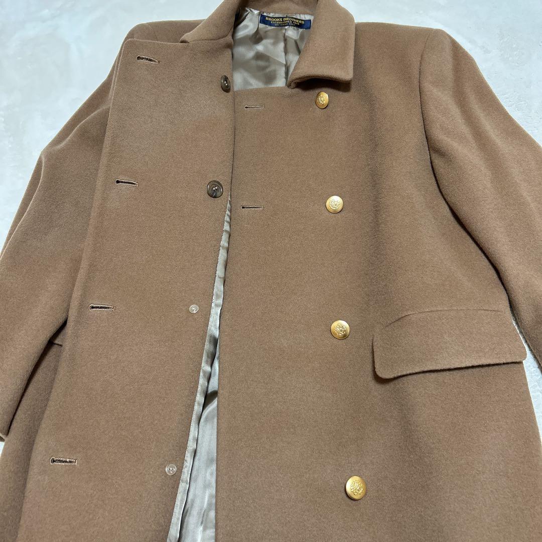 ブルックスブラザーズ チェスターコート ロングコート ダブル 金ボタン