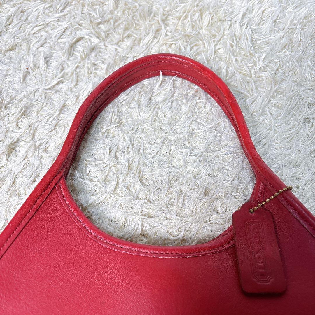 pool 様専用オールドコーチ ミニバッグ 9027 レッド 赤 （エルゴ