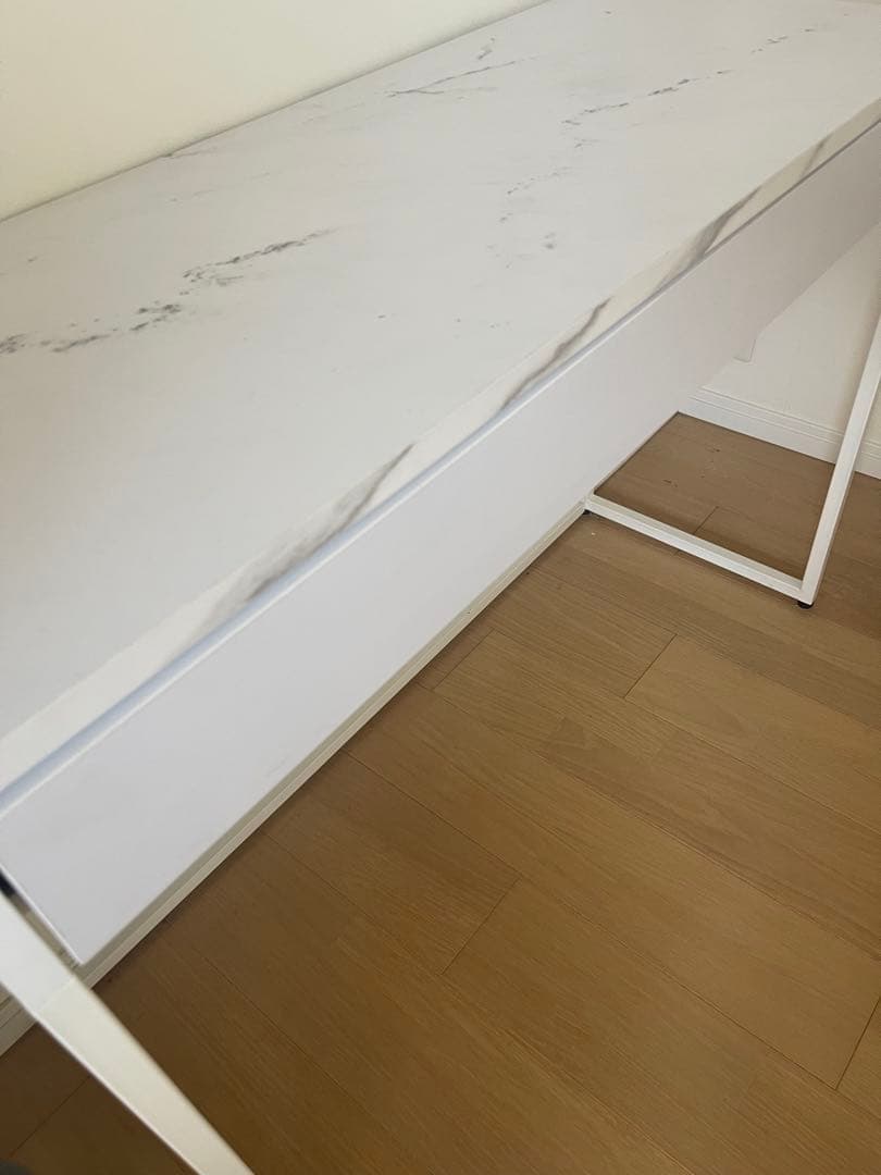 入手困難【lowya】大理石柄コンソールデスク⭐︎幅100cm