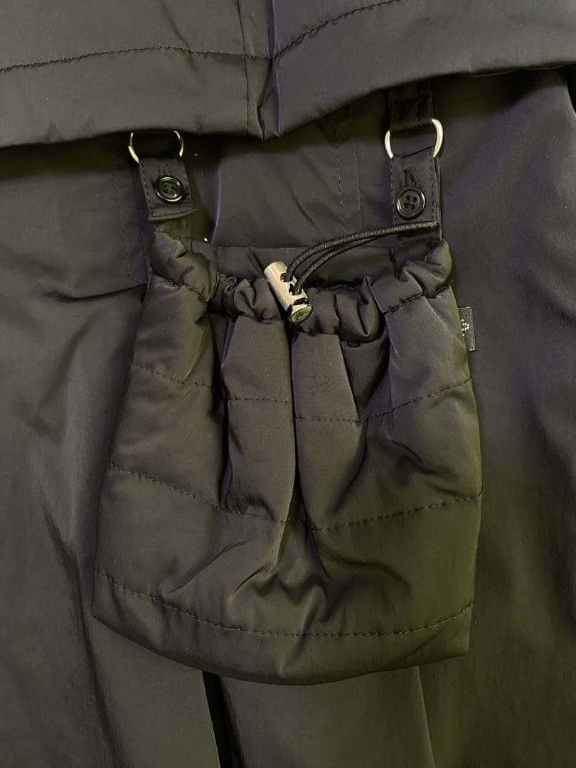 美品】C de C クードシャンス ゴルフ ダウンワンピース 黒 ブラック