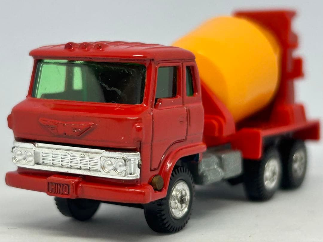 トミカ No.53 日野 ミキサー・カー 日本製 黒箱 艶箱 当時物