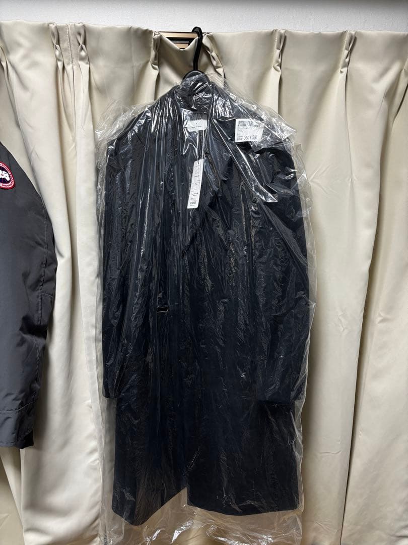 UNITED TOKYO SUPER 140S 超撥水　チェスターコート 黒