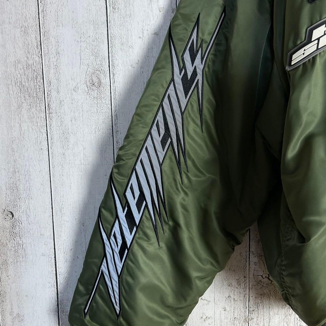 5997【希少コラボ】ヴェトモン×アルファ‪☆ボンバージャケット MA-1
