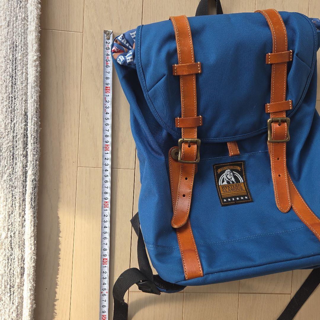 HYSTERIC GLAMOUR 青 リュック
