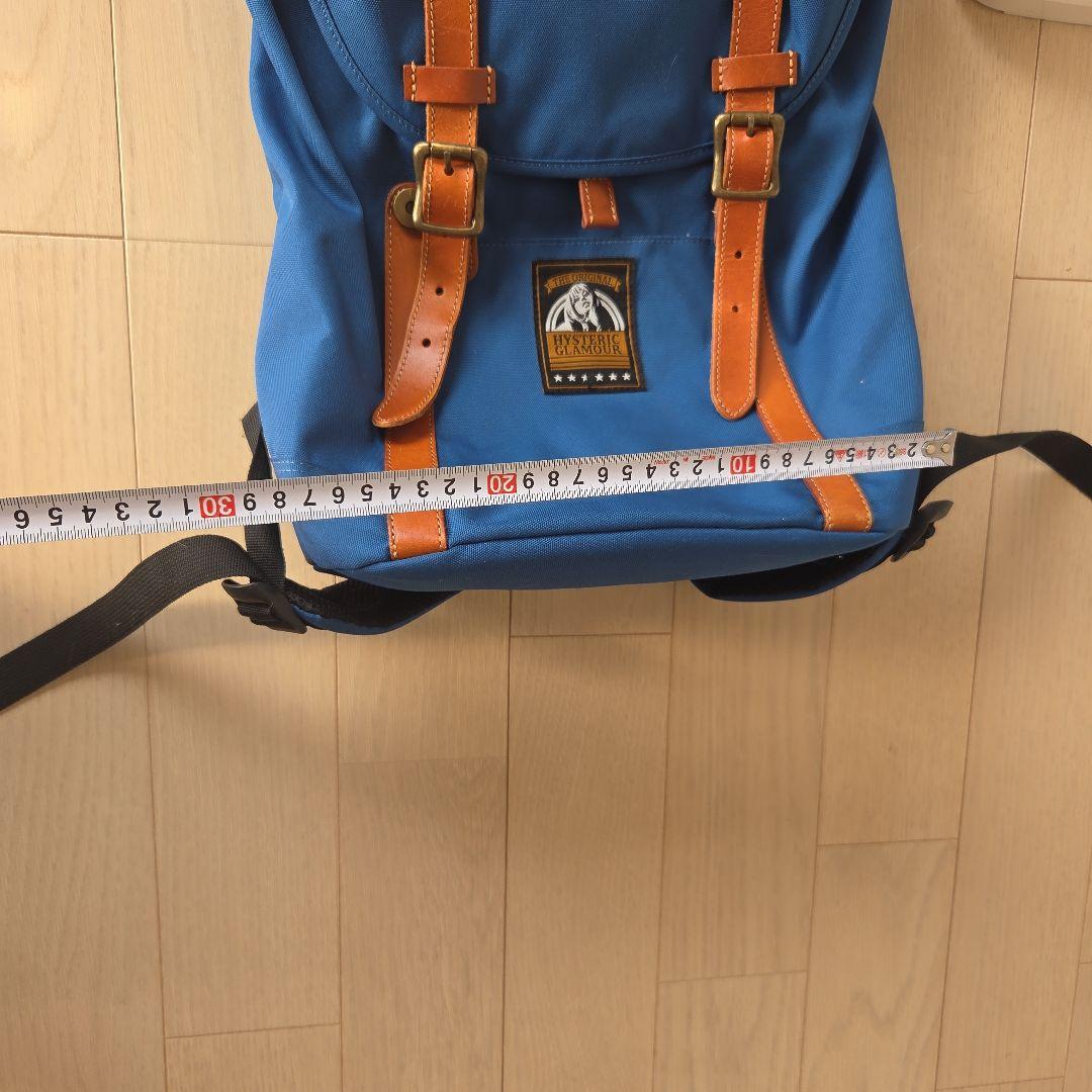 HYSTERIC GLAMOUR 青 リュック
