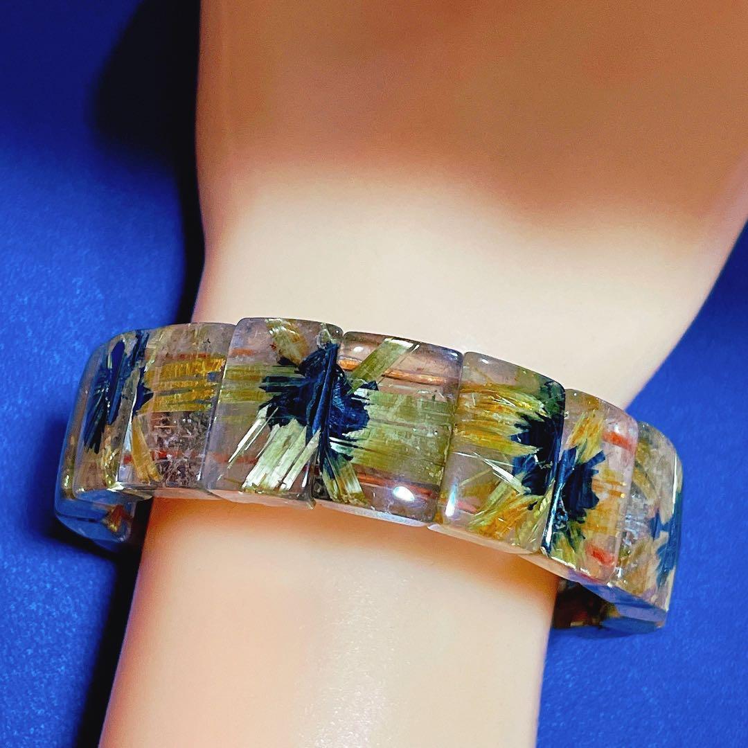 しのぶ先生✨️太陽タイチンルチルバングル✨️ブレスレット✨️