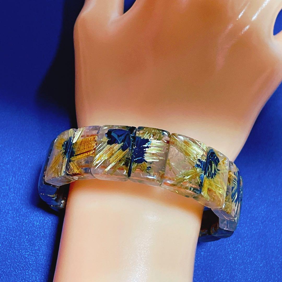 しのぶ先生✨️太陽タイチンルチルバングル✨️ブレスレット✨️