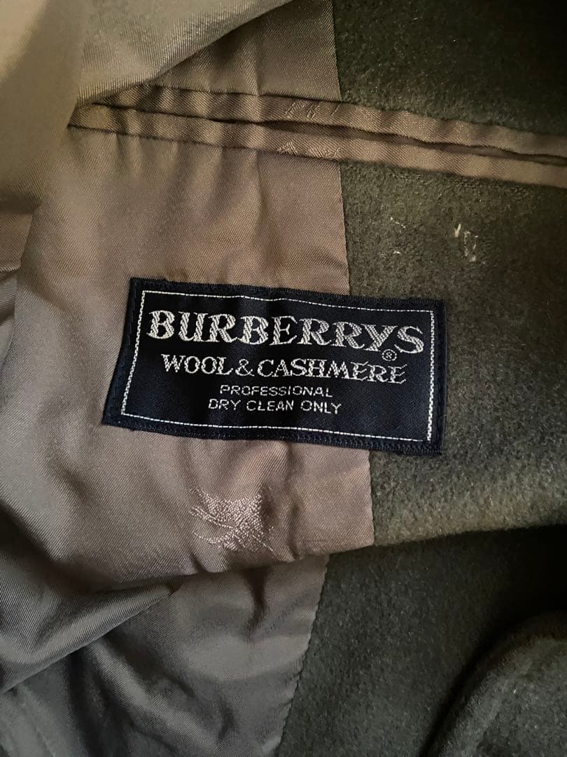 Burberrys バルマカーンコート ステンカラー ウールカシミヤ 90s