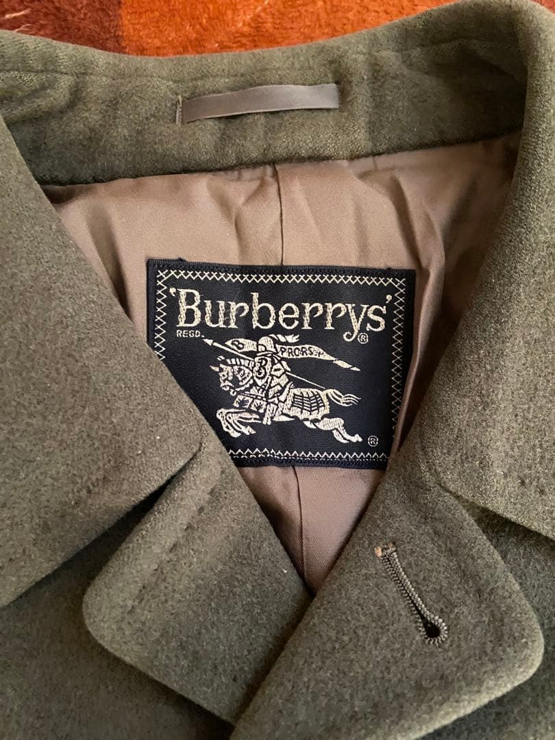 Burberrys バルマカーンコート ステンカラー ウールカシミヤ 90s