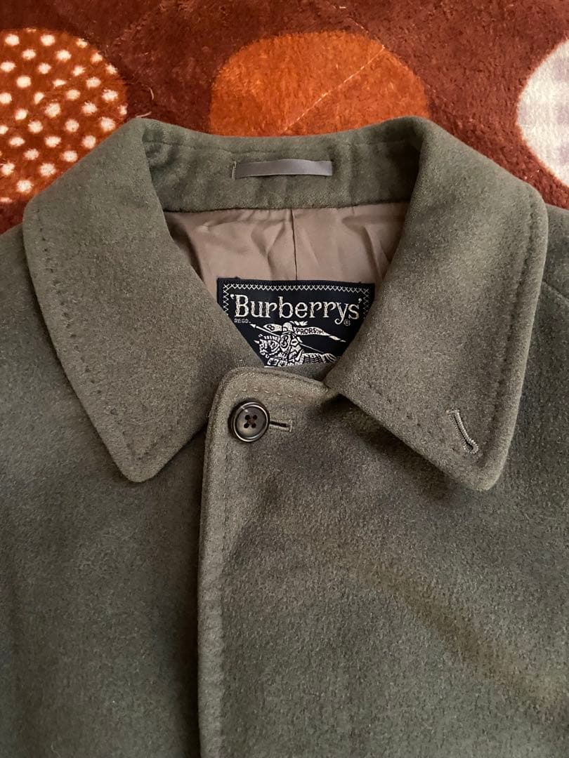 Burberrys バルマカーンコート ステンカラー ウールカシミヤ 90s