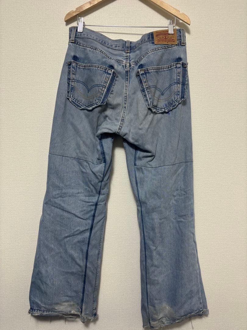 公式 ストアファッション - [なばば様]READYMADE DENIM再構築 ワイド