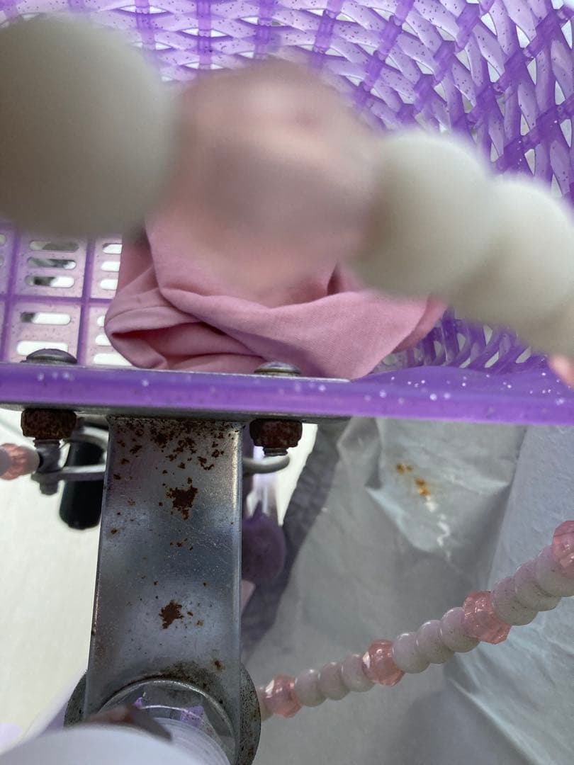 ソフィア自転車　18インチ　ヘルメット　サポーター付き