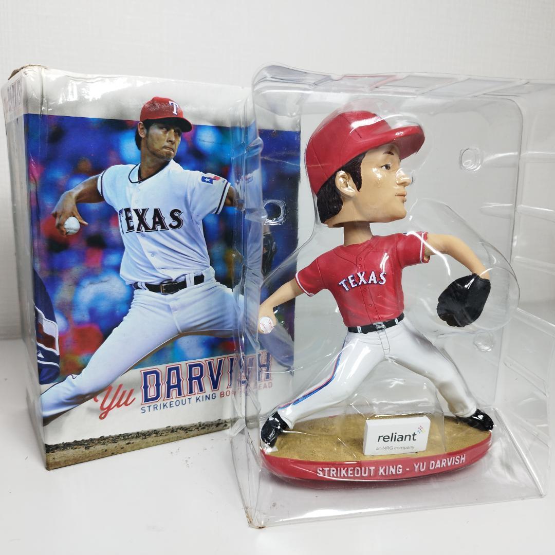 ダルビッシュ 有 奪三振王達成記念 ボブルヘッド 新品 バブルヘッド