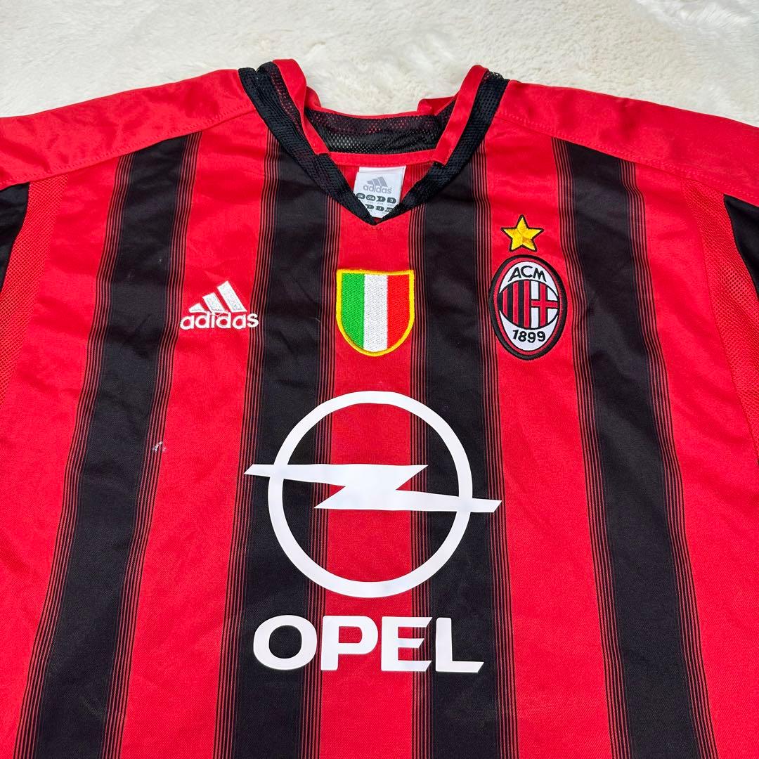 美品✨2XL ACミラン マルディーニ ユニフォーム 3アディダス ブローク