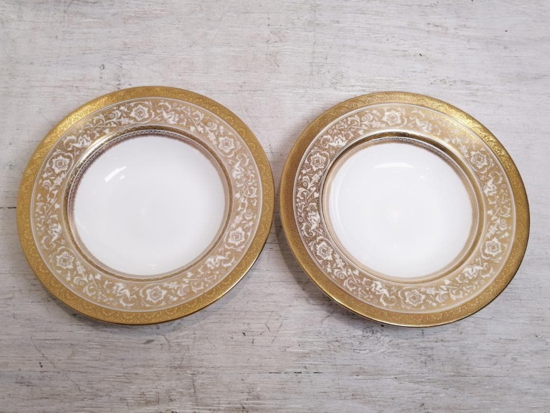 【最高級】希少 MINTON ミントン 24金 20.5cm 大皿 金