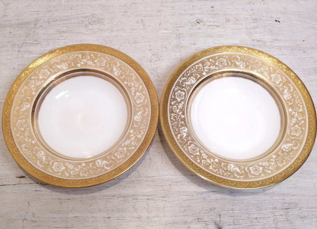 【最高級】希少 MINTON ミントン 24金 20.5cm 大皿 金