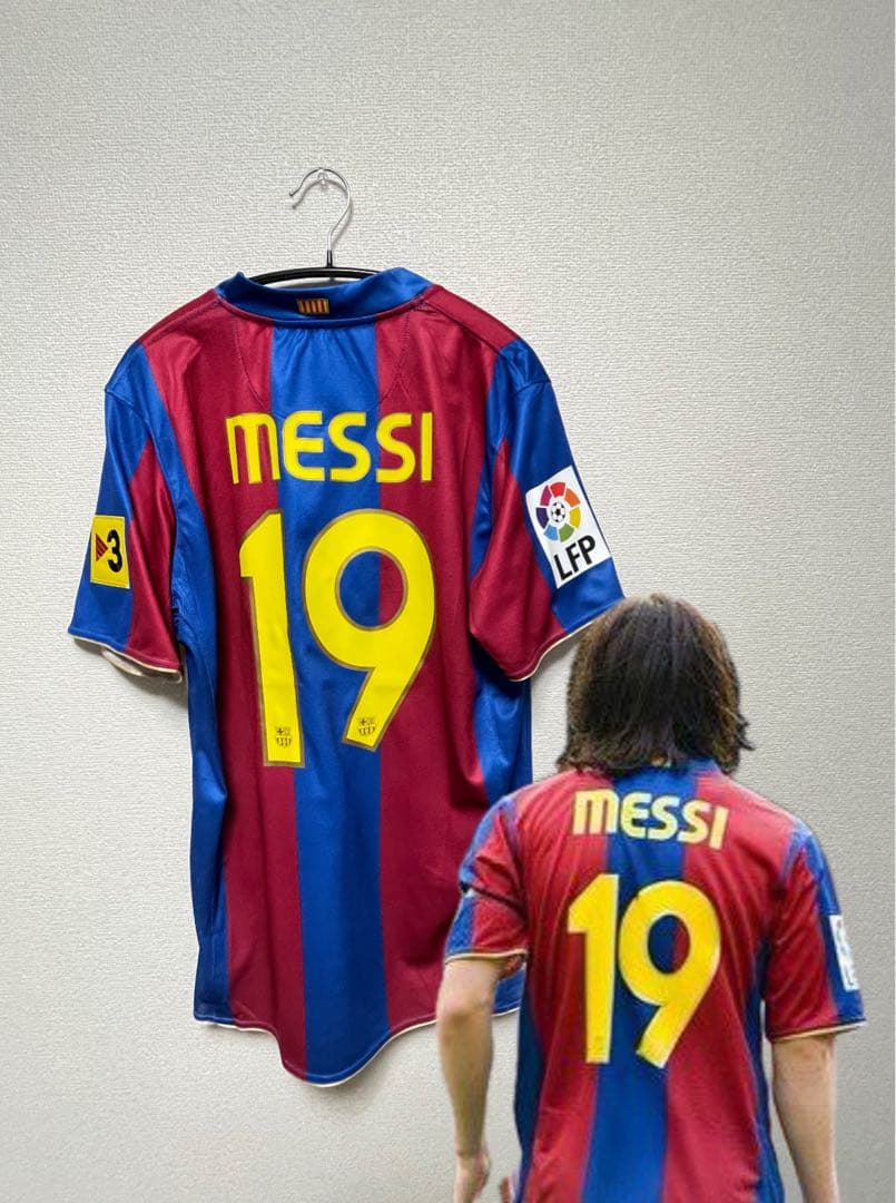 激レア】FCバルセロナ メッシ 19番 ユニフォーム オーセンティック
