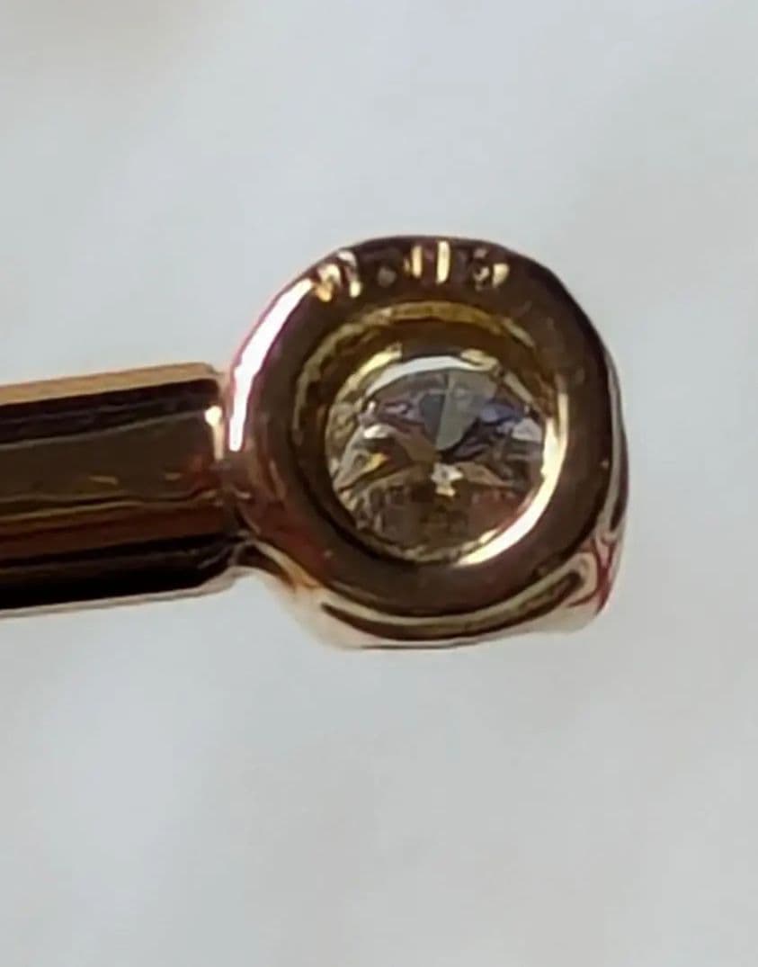 Jewelry KANDA Group Mon Diad K18YG ダイヤ付き