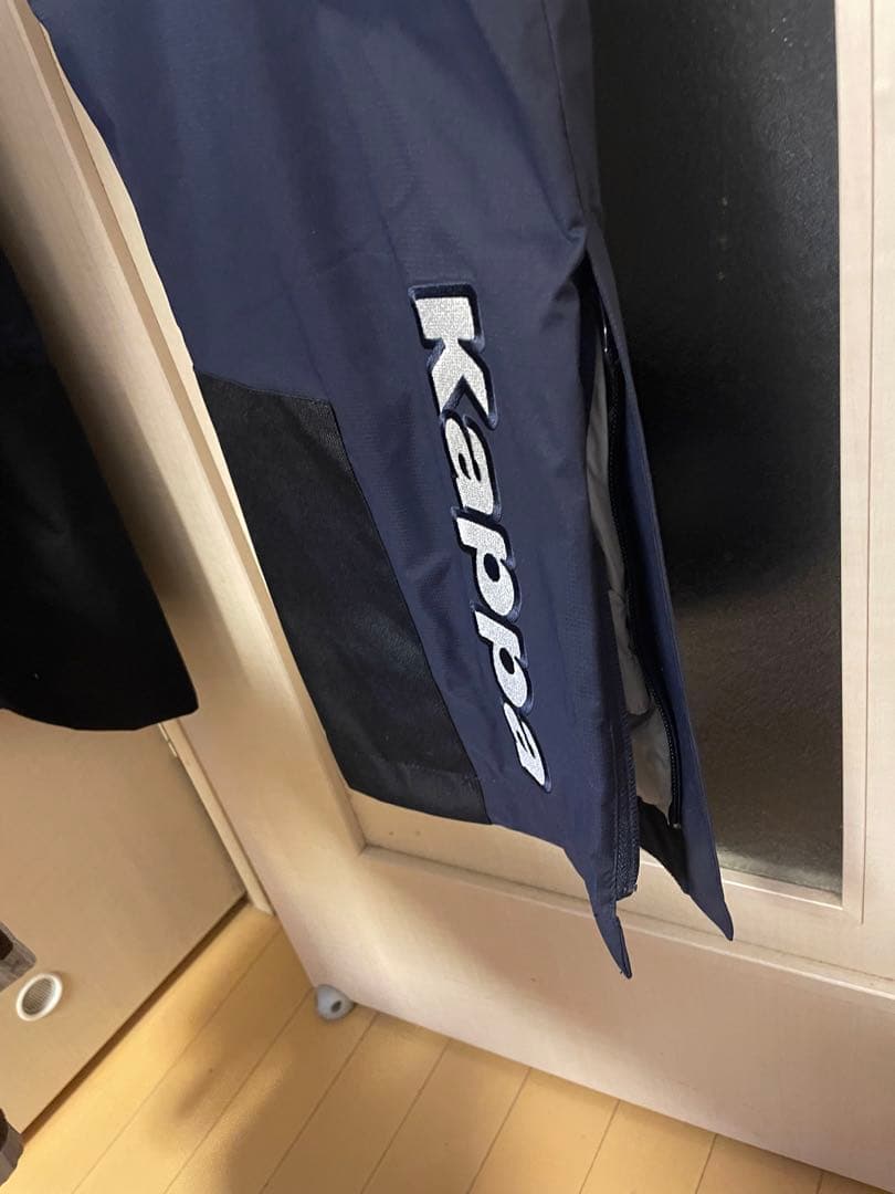 Kappa スキーウェア ネイビー FISIロゴ　パンツ