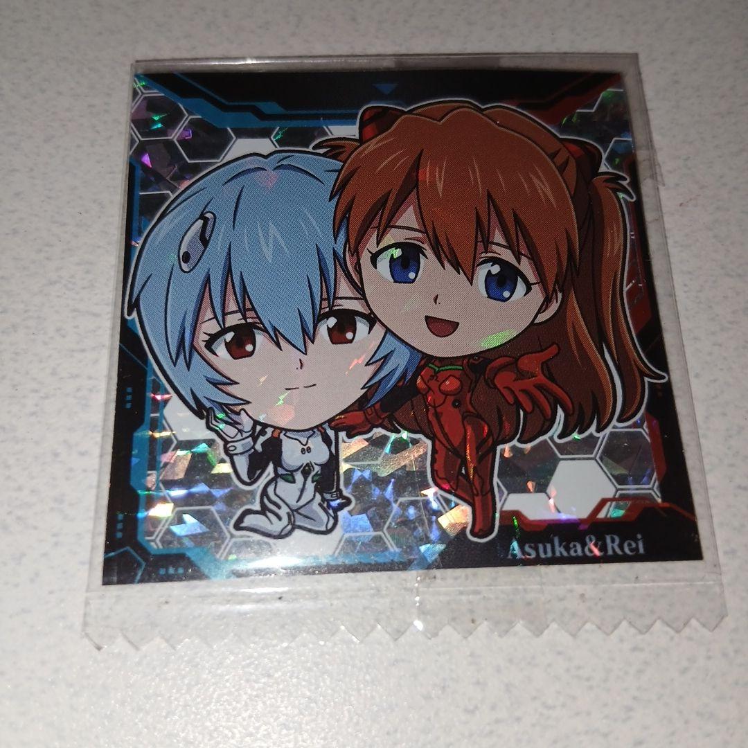 エヴァンゲリオンウエハース アスカ＆レイ - メルカリ