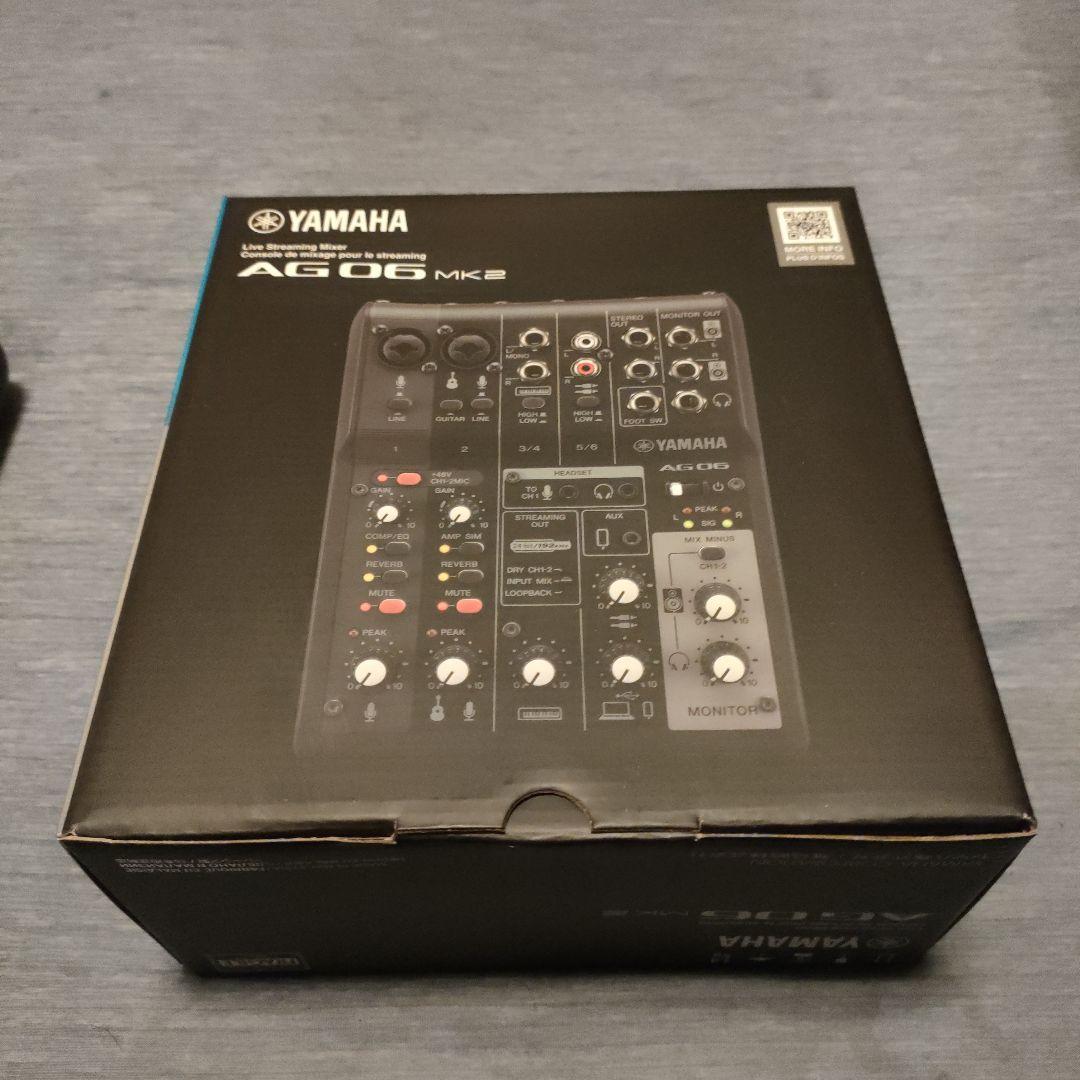 Yamaha AG06 MK2 オーディオインターフェイス