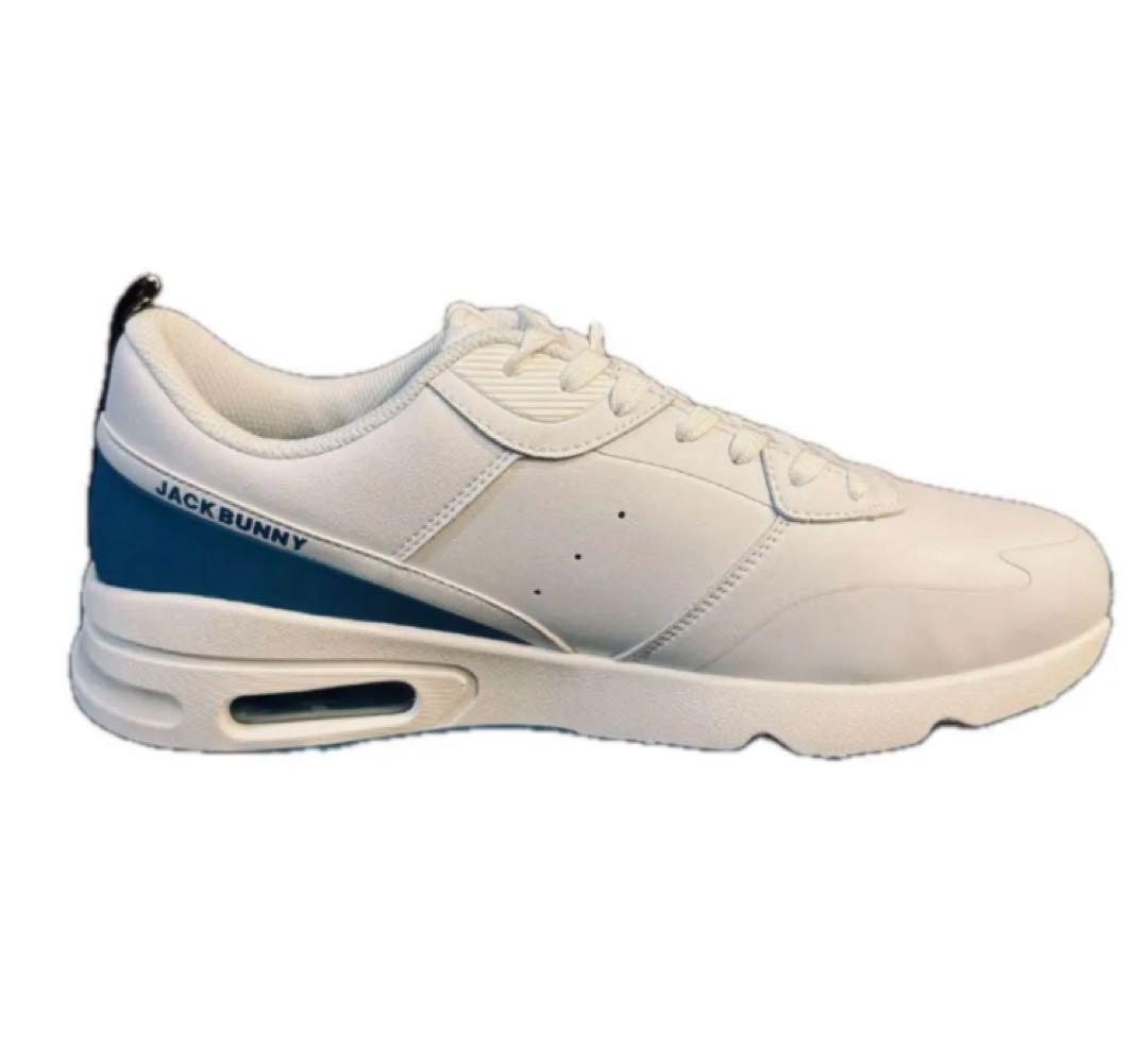 新品■22,000円【ジャックバニー 】スパイクレス　ゴルフシューズ　26 白