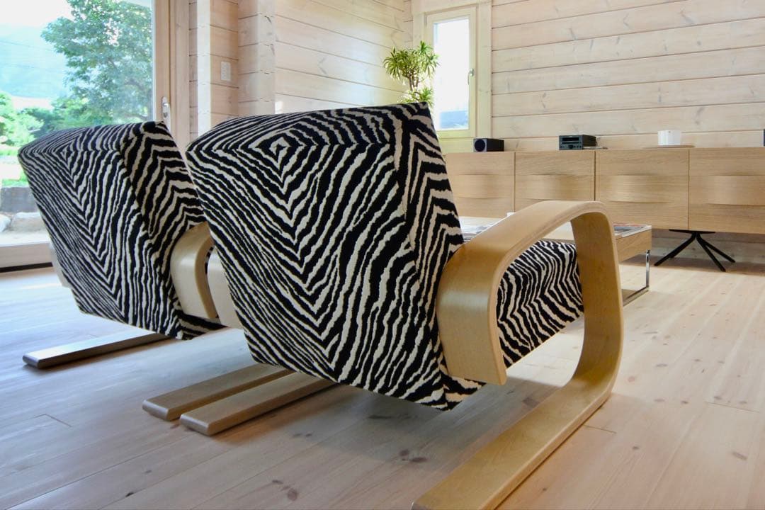 北欧家具artekアルテックソファタンク400ゼブラ1脚 - メルカリ