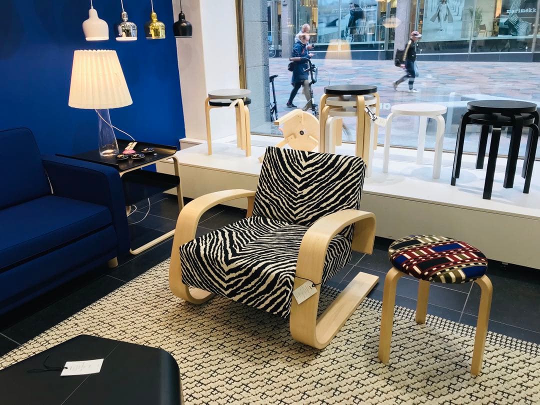 北欧家具artekアルテックソファタンク400ゼブラ1脚 - メルカリ