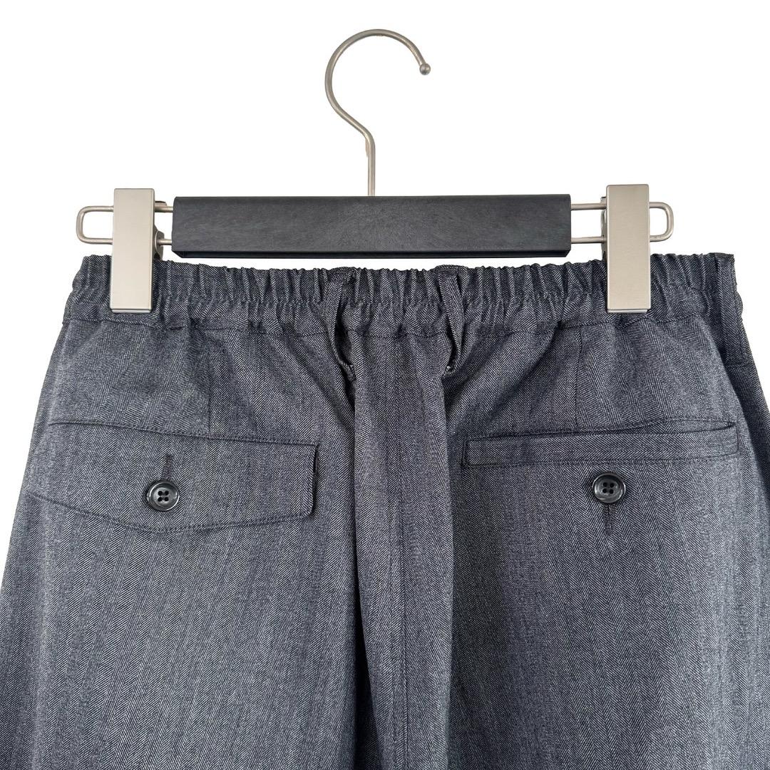 メンズウェア 8G SHOOT ONE TUCK WOOL BLEND PANTS -GRAY