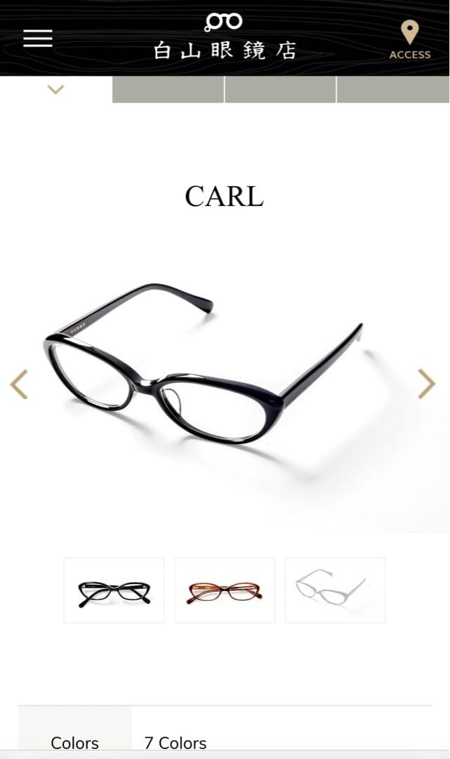 白山眼鏡店 サングラス