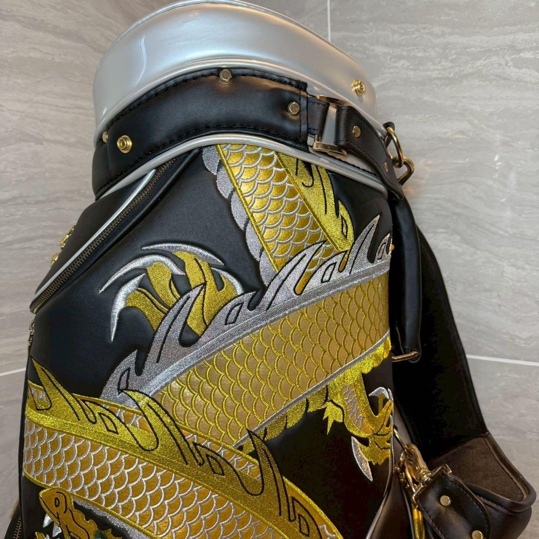 激レア　広田ゴルフ　生鉄　龍　キャディバッグ　3点式　9.0型