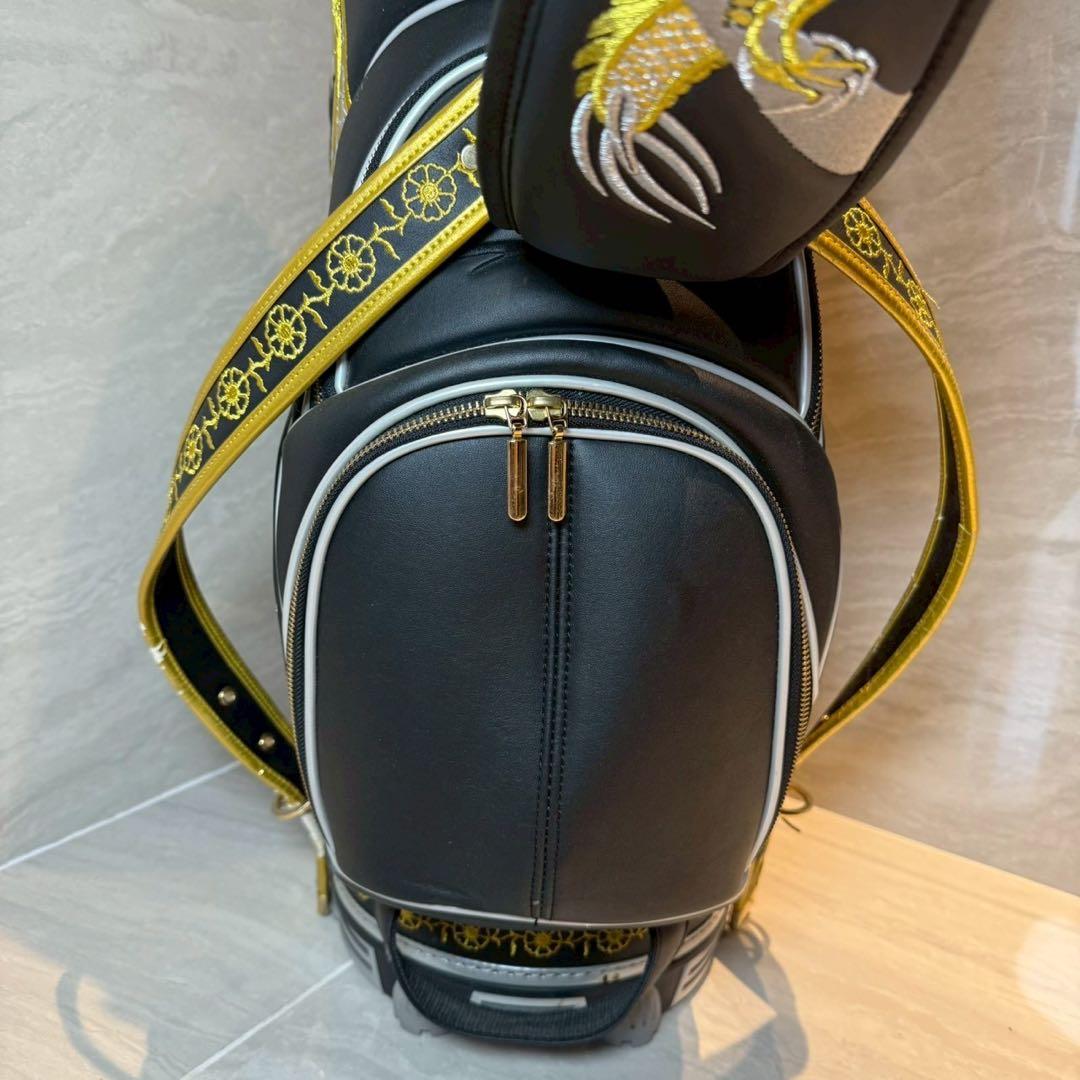 激レア　広田ゴルフ　生鉄　龍　キャディバッグ　3点式　9.0型