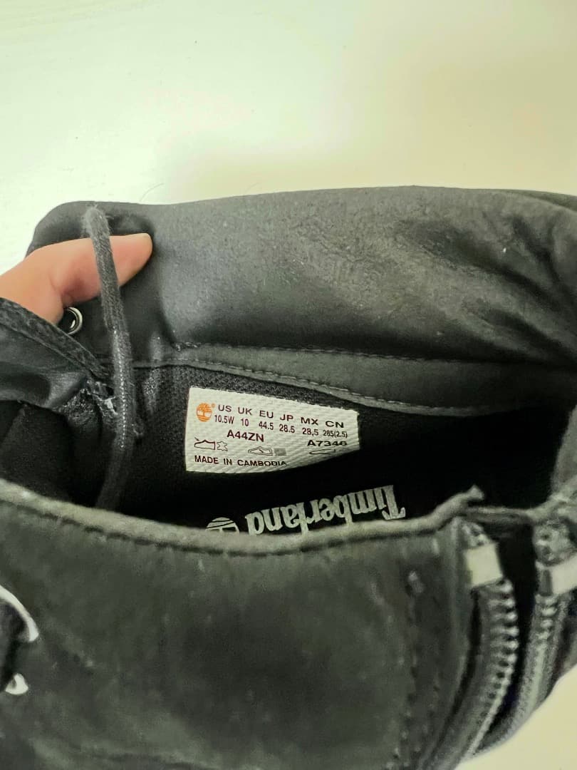 D*s様 ティンバーランド サイドジップブーツ ブラック 28.5cm